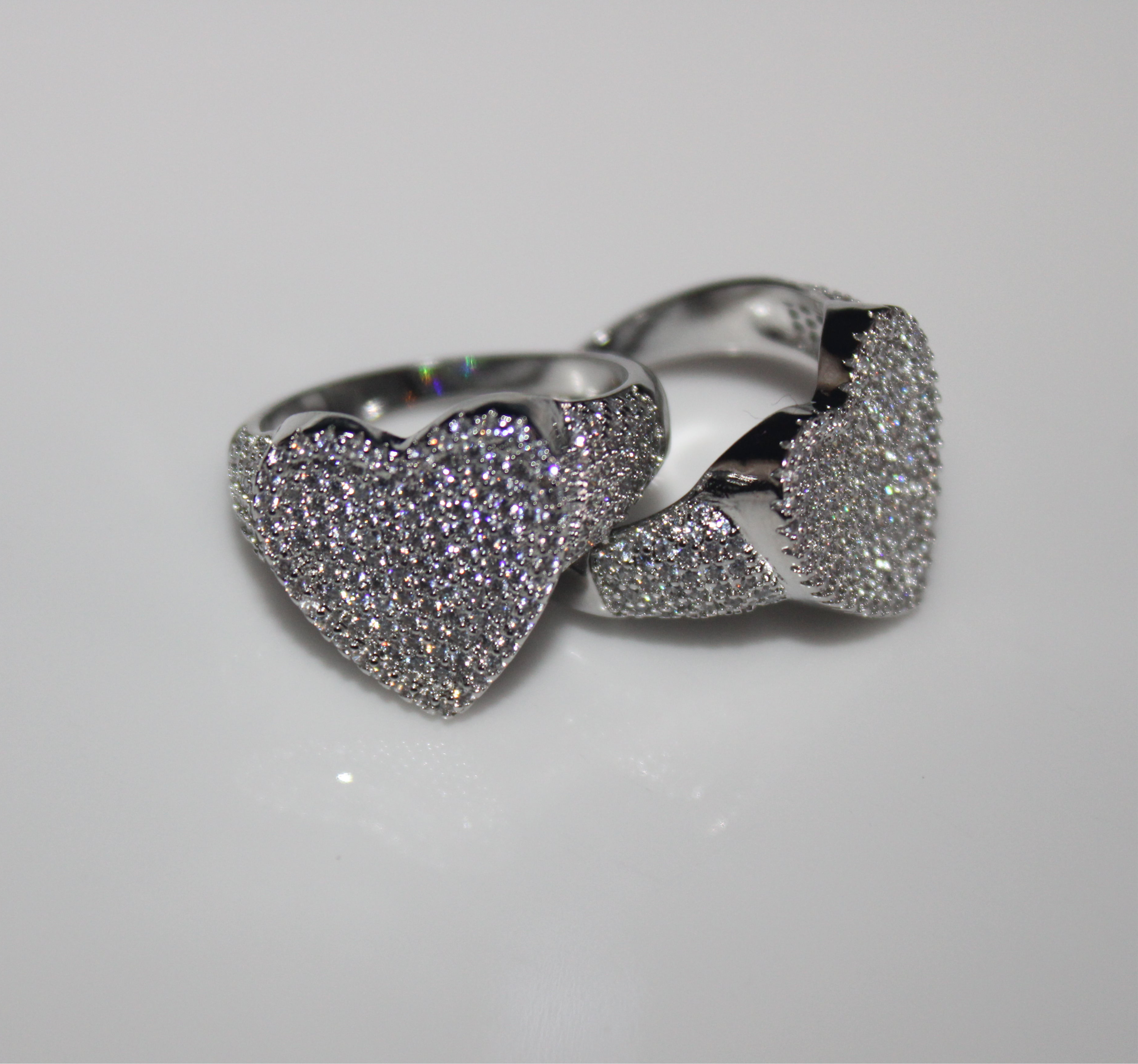 Heart Shaped Bling Ring