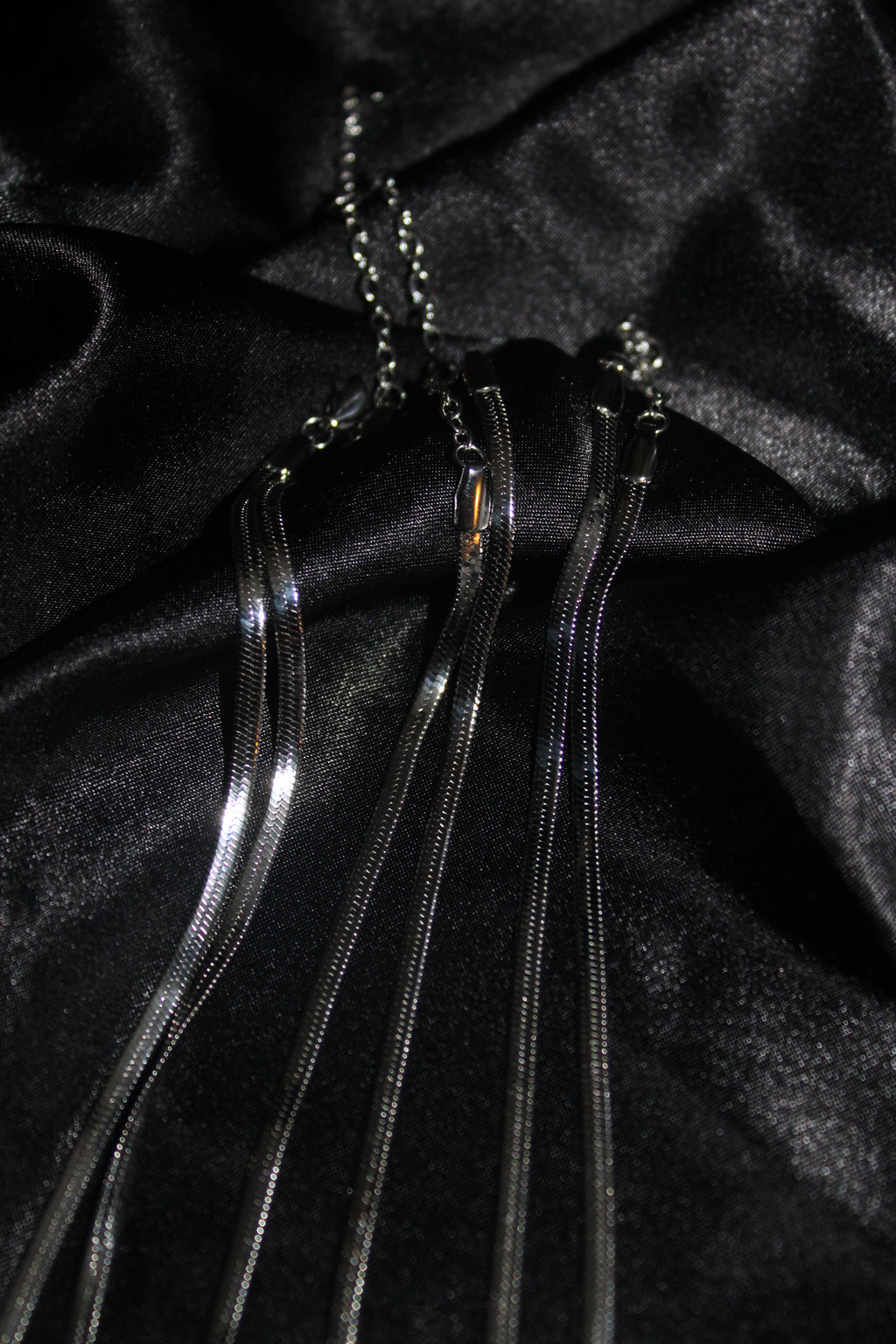 Silver Platted Stainless Steel Snake Chain