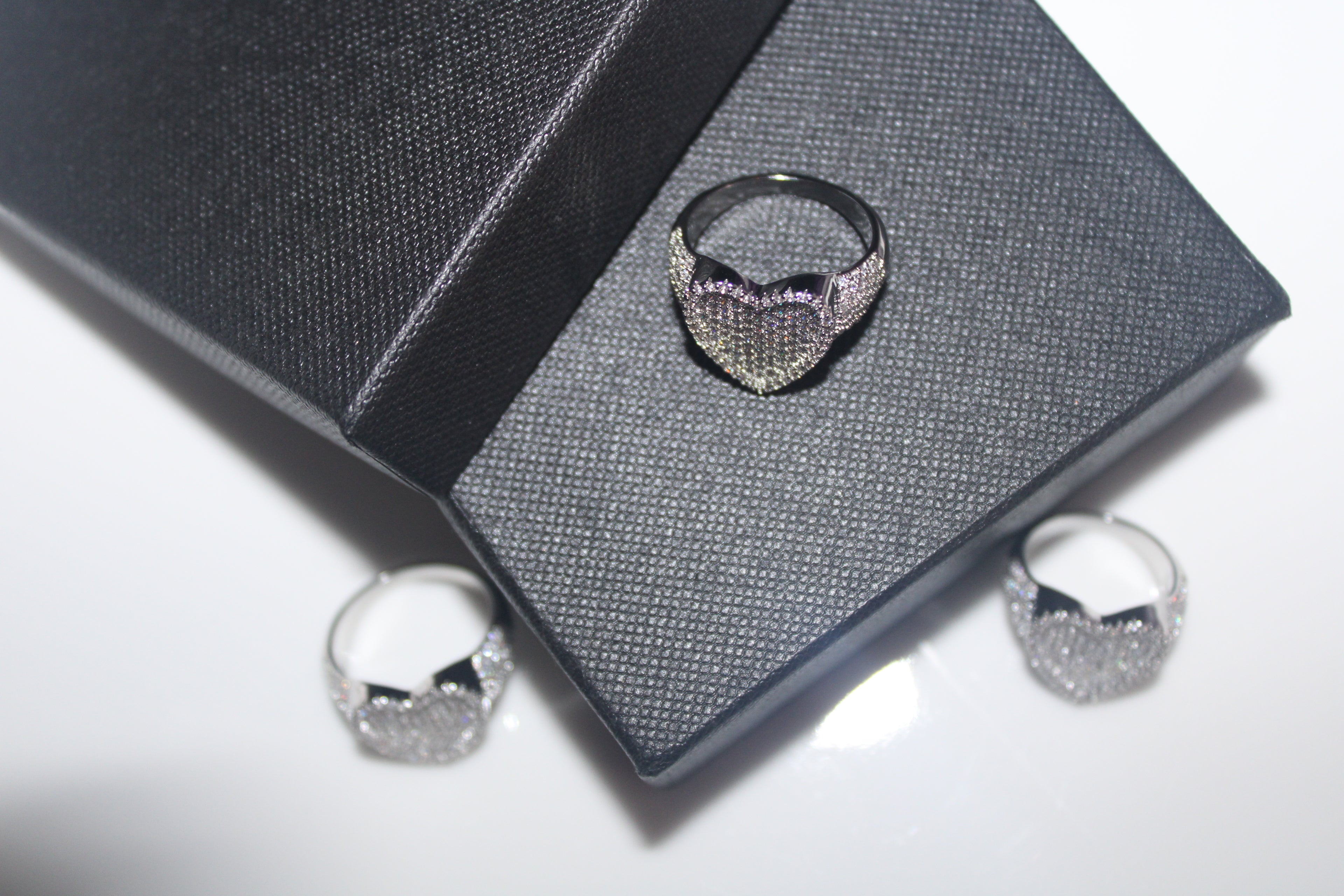 Heart Shaped Bling Ring