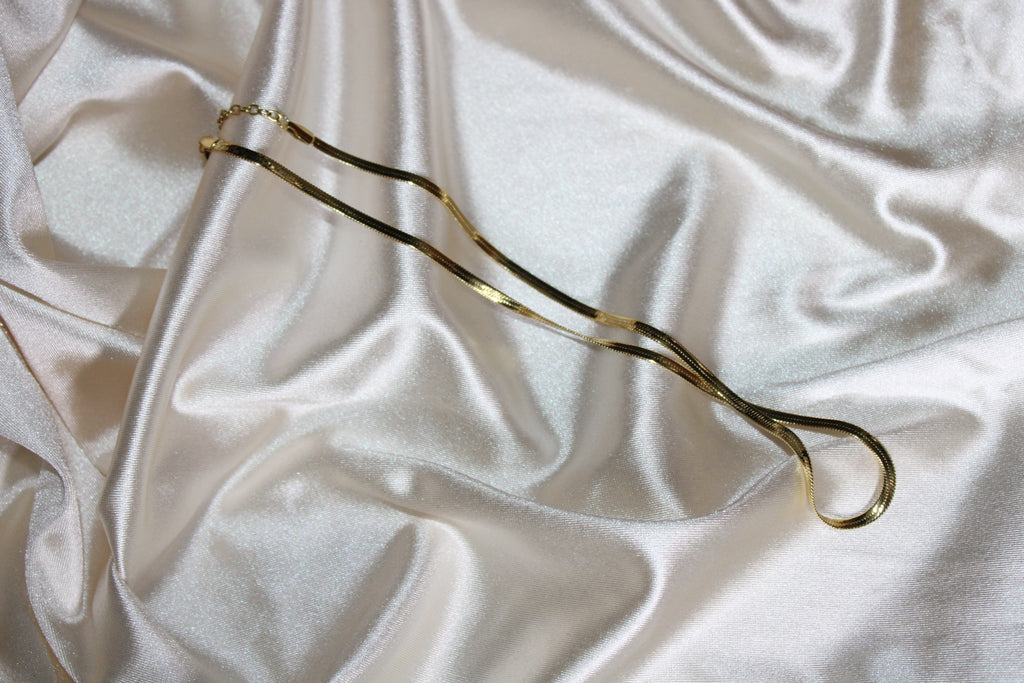 Stainless Steel Gold Plated Snake Chain
